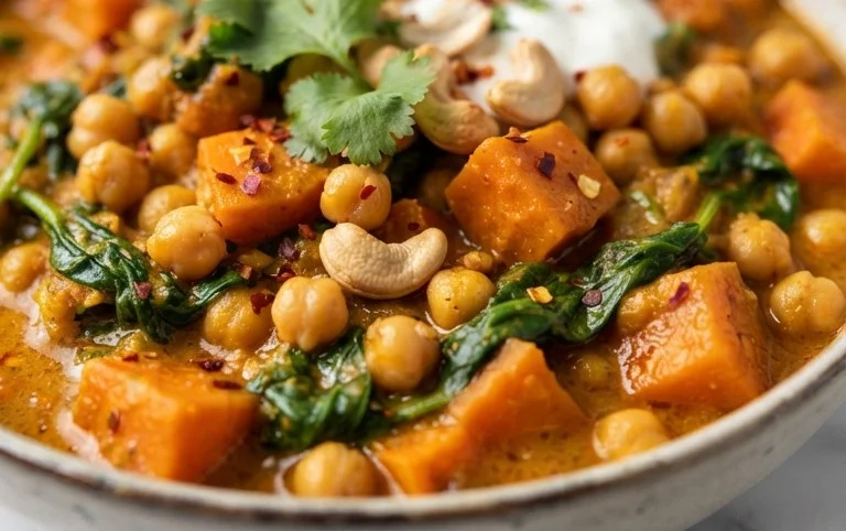 Sweet Potato and Chickpea Curry