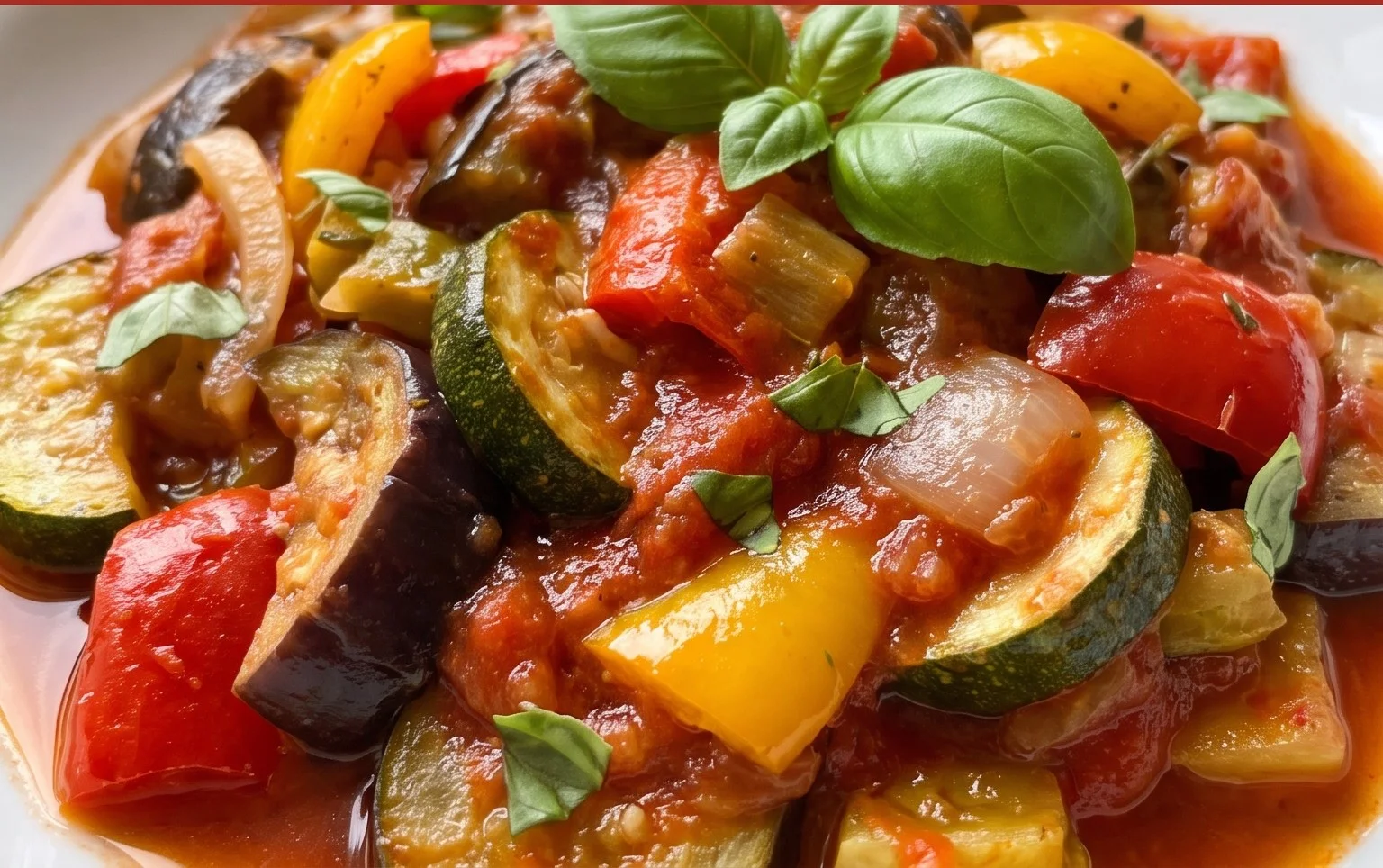 Homemade Classic French Ratatouille