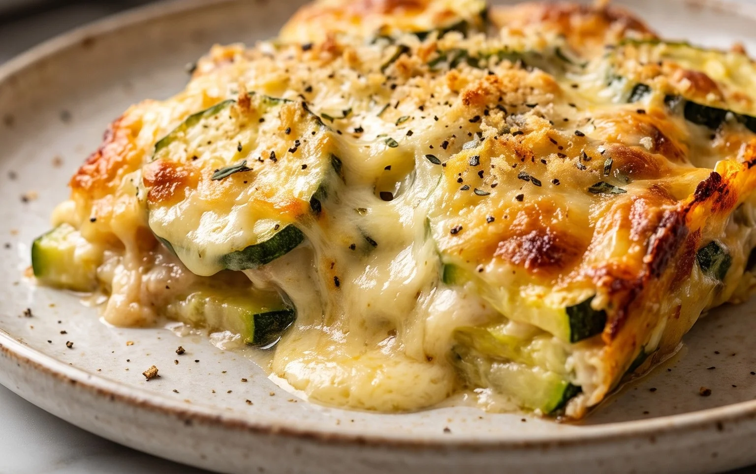 Easy Cheesy Zucchini Casserole