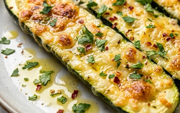 Baked Parmesan Zucchini