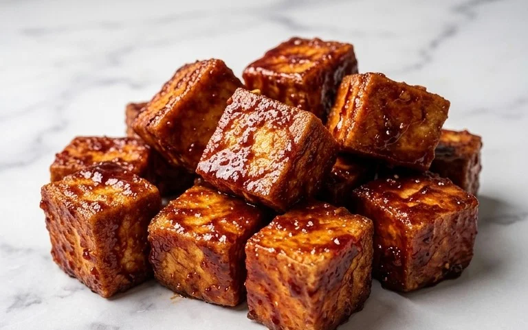 Crispy Gochujang Korean Tofu