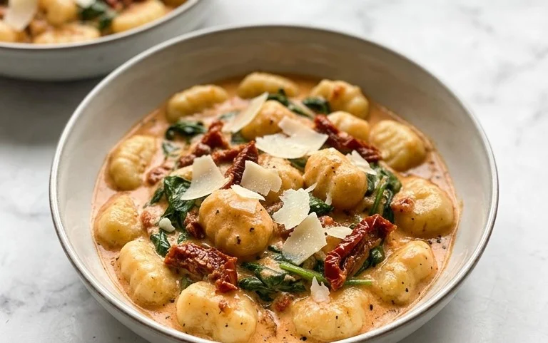 Creamy Tuscan Gnocchi