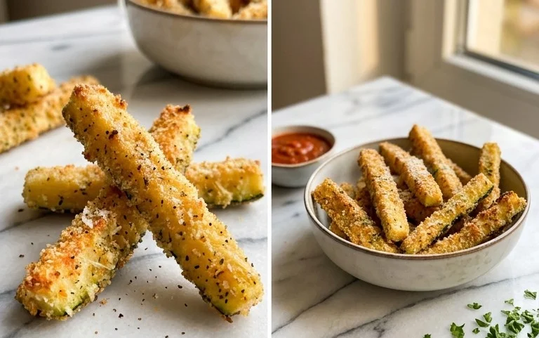 Parmesan Zucchini Fries