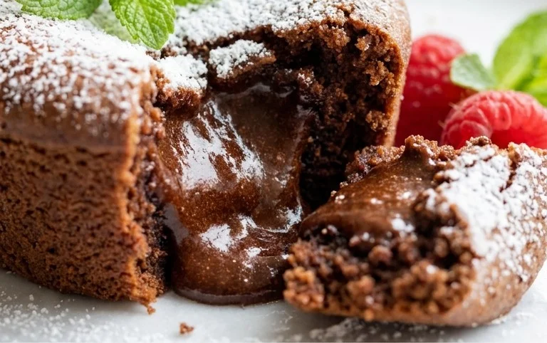Air Fryer Lava Cake