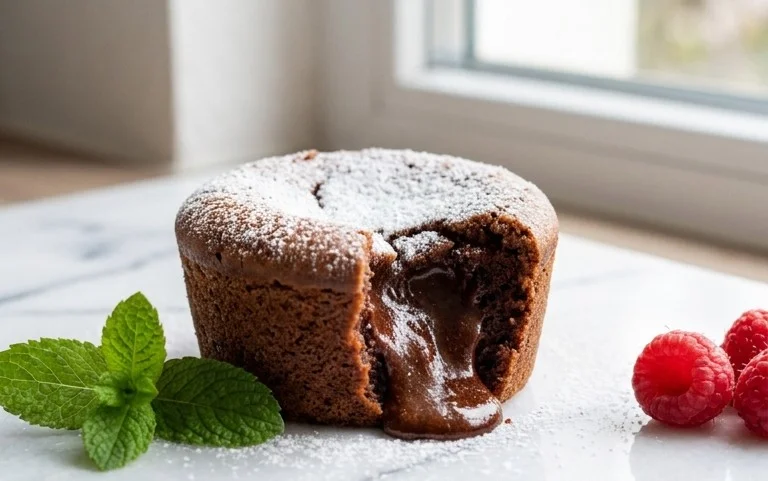 Air Fryer Lava Cake