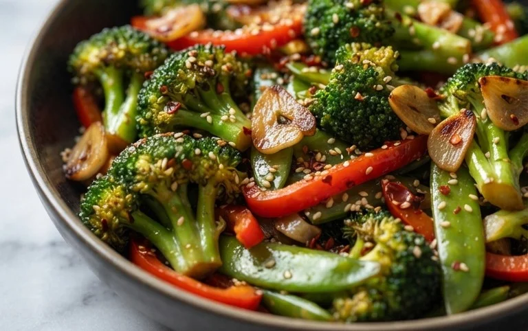 Garlic Broccoli Stir Fry
