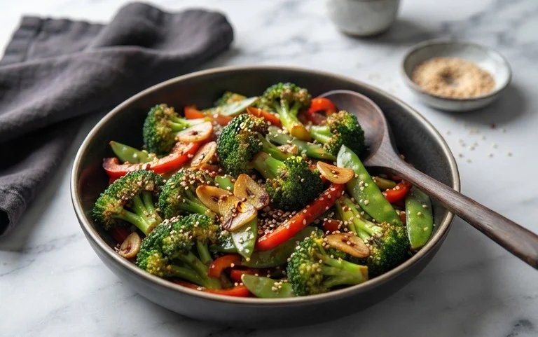 Garlic Broccoli Stir Fry