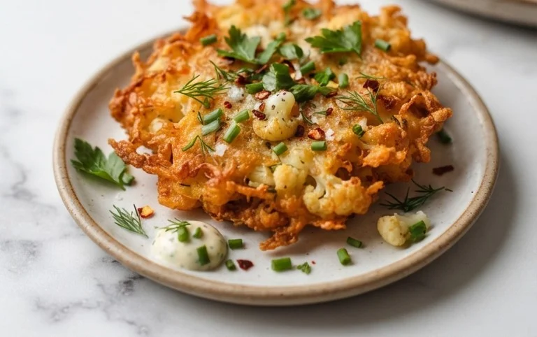 Basic Cauliflower Fritters