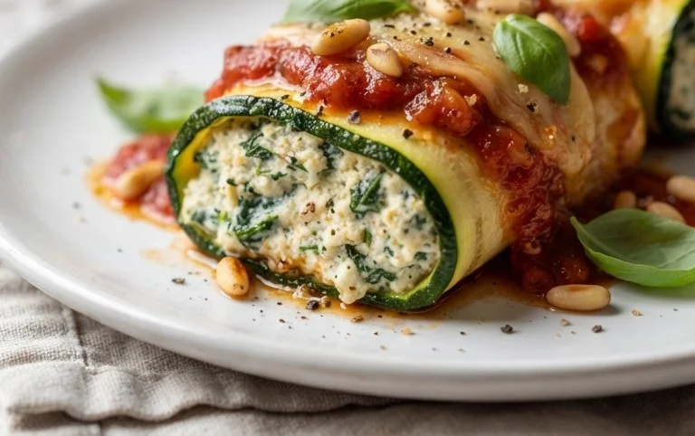 Vegan Zucchini Rollatini