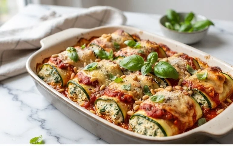 Vegan Zucchini Rollatini
