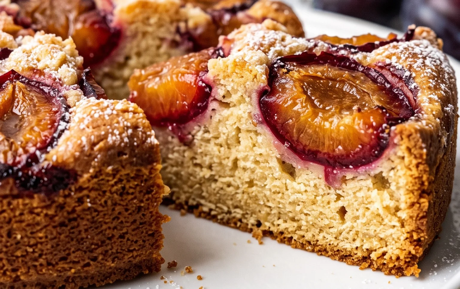 Saftiger Pflaumenkuchen