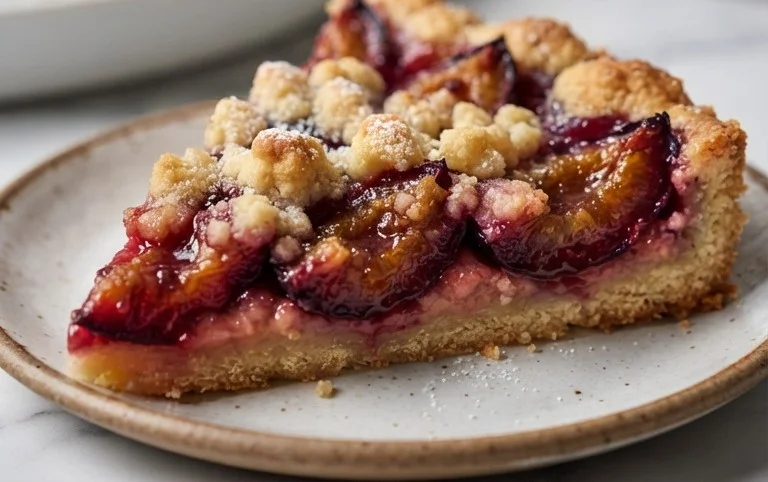 Pflaumenkuchen mit Streuseln aus der Springform Rezept