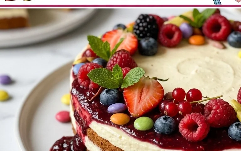 Schnelle Torte zur Einschulung