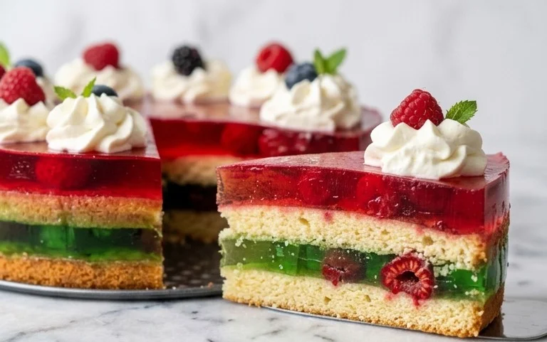 Wackelpudding-Kuchen