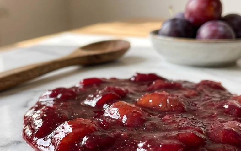 Vanilla Plum Jam Recipe